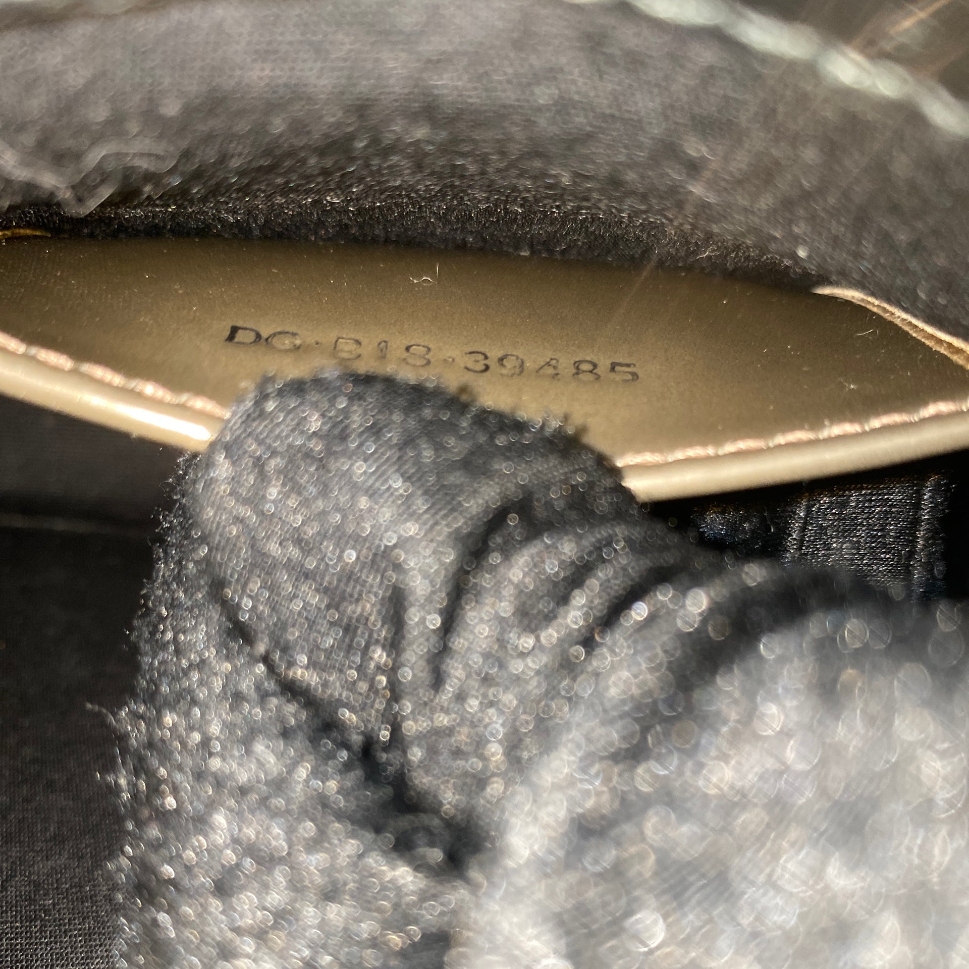Metallic Bronze Patent Leather Serpenti Forever Shoulder Bag