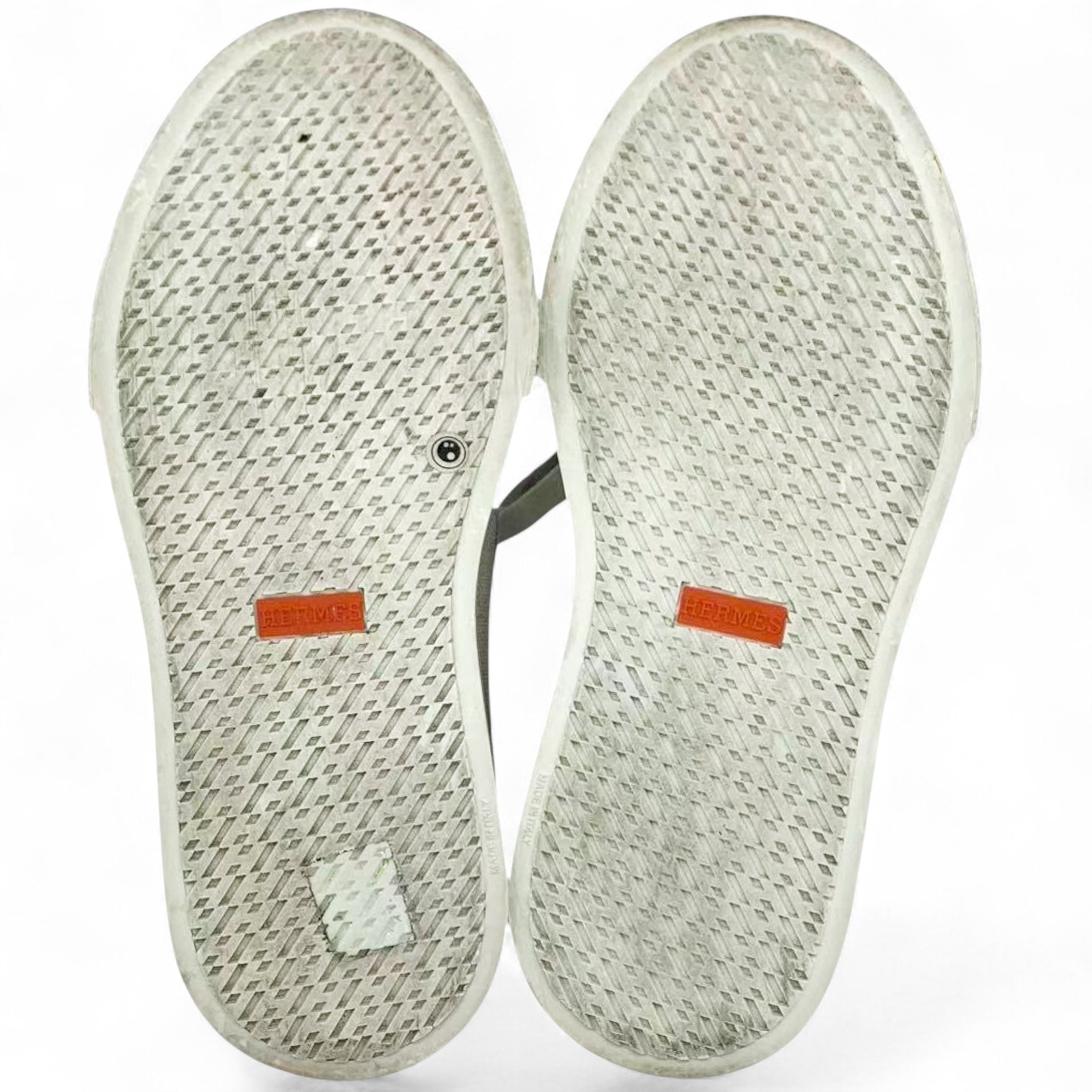 Leather Canvas Day Sneakers White Size37.5