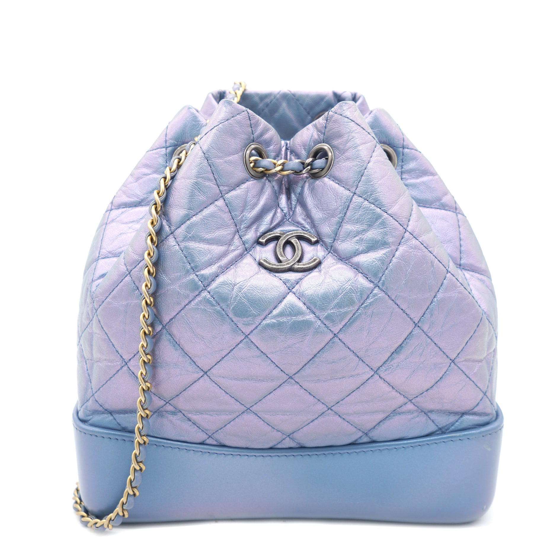 Chanel Gabrielle backpack in Purple leather – STYLISHTOP