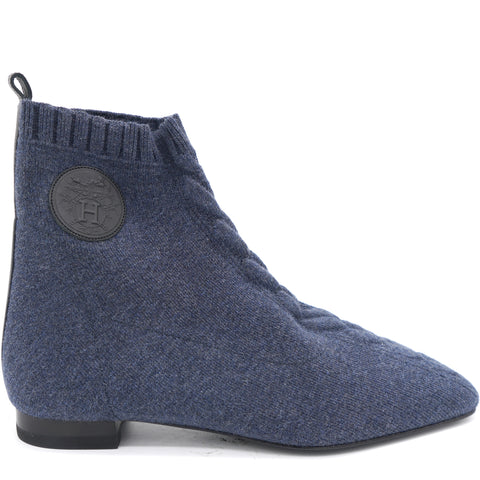 Duo Ankle Boot Bleu Fonce 38.5