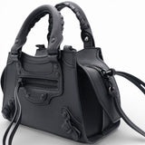 BALENCIAGA Nano Neo Classic Leather City Bag 