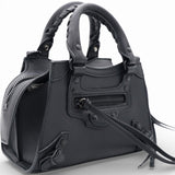BALENCIAGA Nano Neo Classic Leather City Bag 
