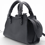 BALENCIAGA Nano Neo Classic Leather City Bag 