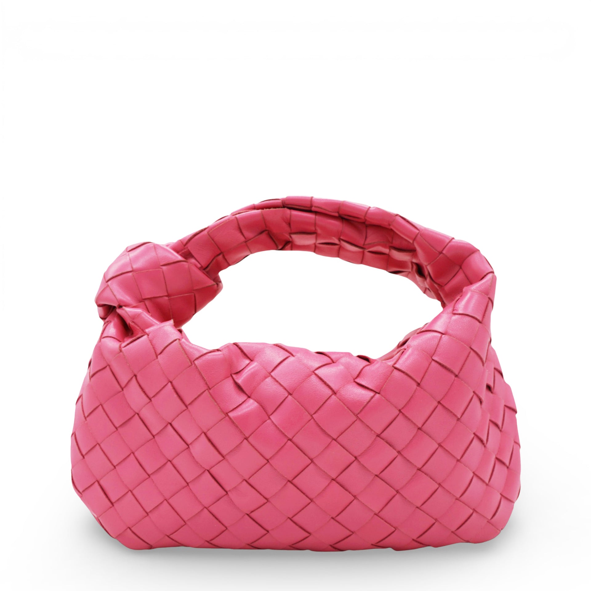 BOTTEGA VENETA Mini Nappa Intrecciato Jodie Hobo Bag
