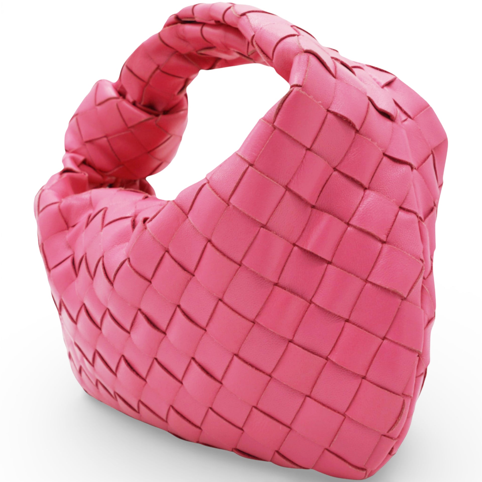 BOTTEGA VENETA Mini Nappa Intrecciato Jodie Hobo Bag