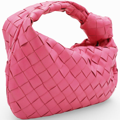 BOTTEGA VENETA Mini Nappa Intrecciato Jodie Hobo Bag