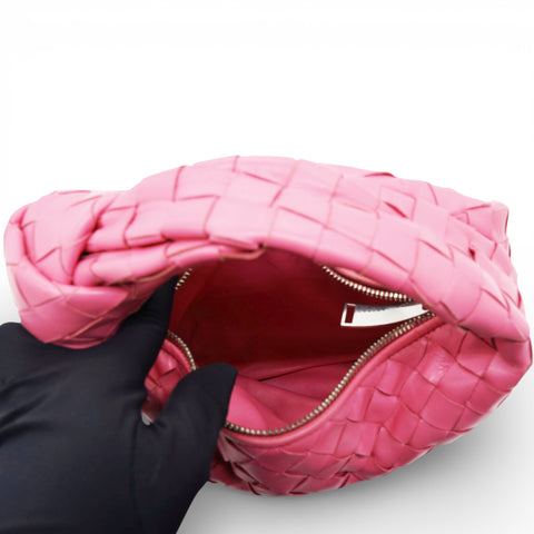 BOTTEGA VENETA Mini Nappa Intrecciato Jodie Hobo Bag
