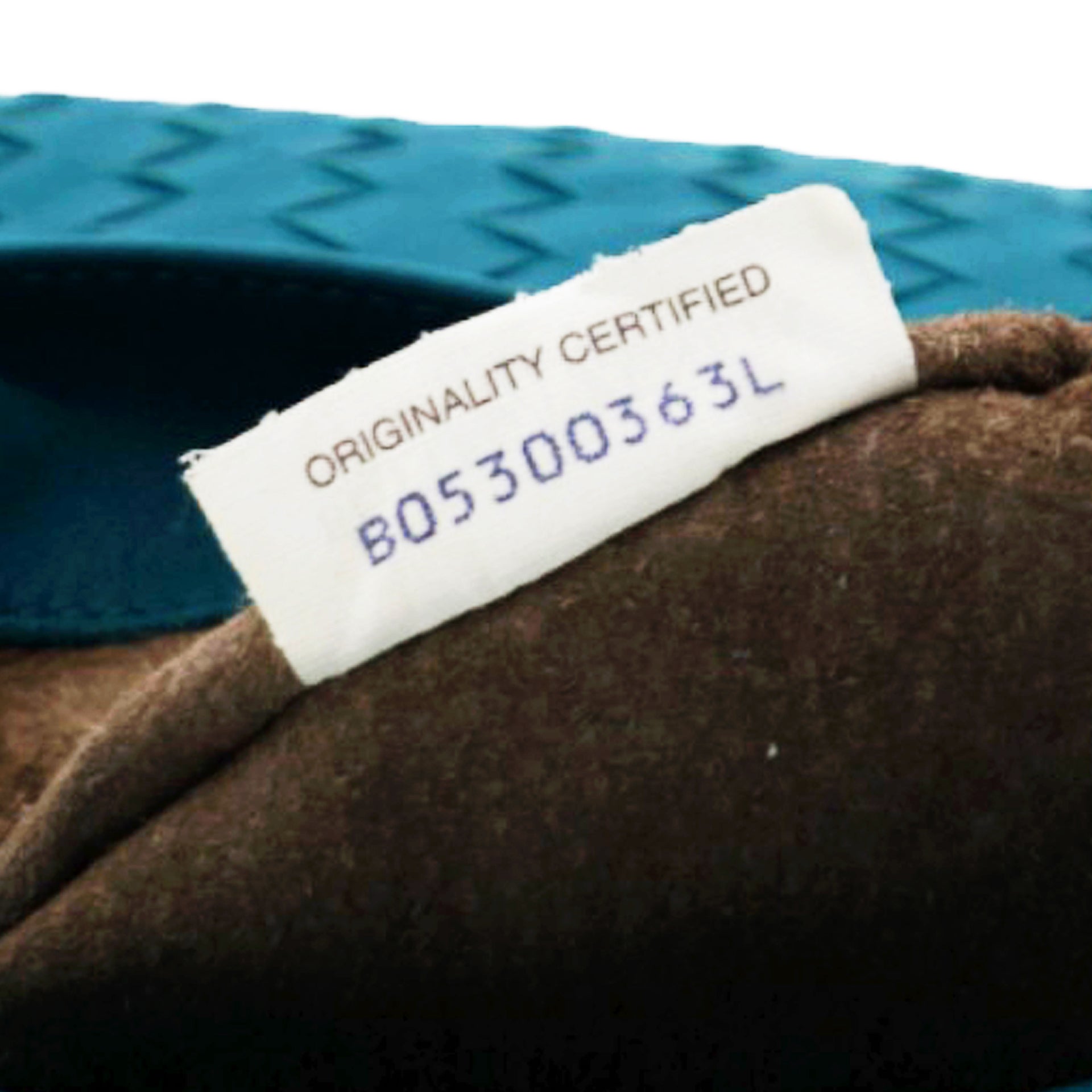 BOTTEGA VENETA Nappa Intrecciato Small Chain Crossbody Teal 