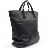 Balenciaga Agneau Arena Explorer Tote Bag with Strap Black 