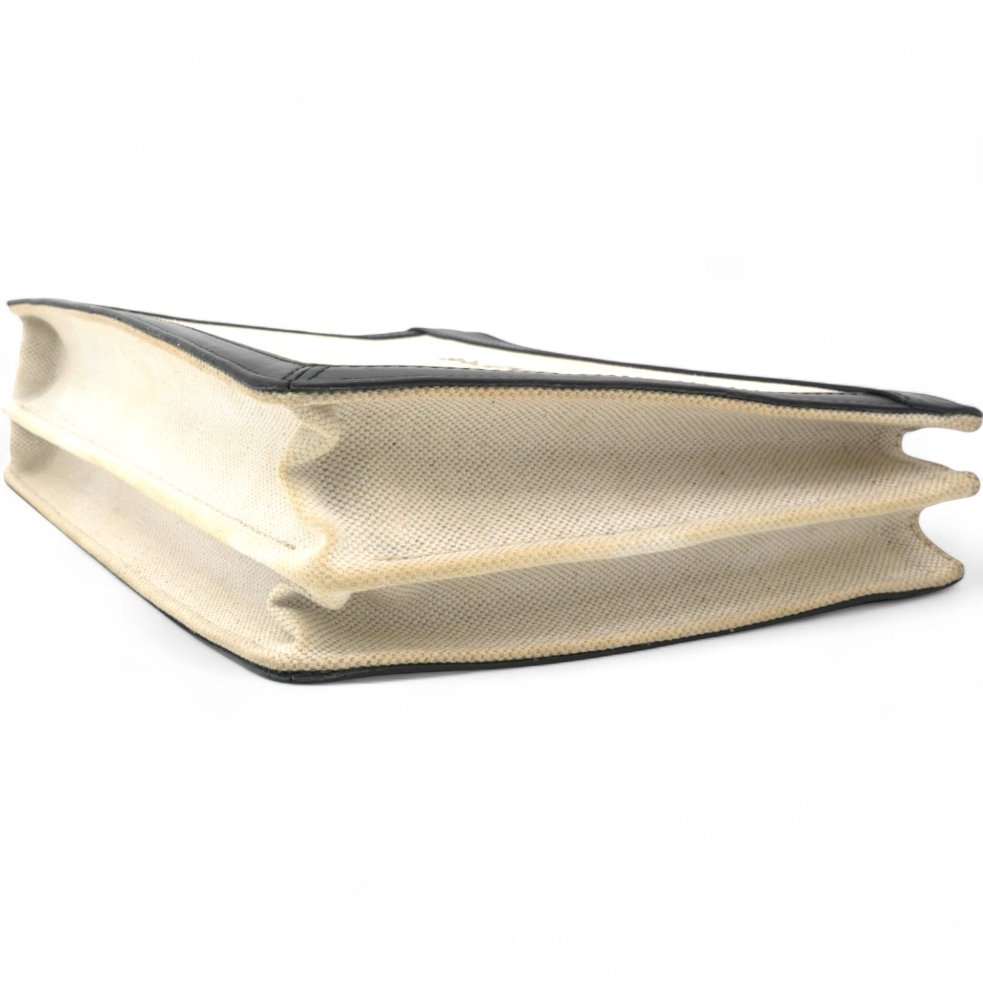 Balenciaga Cotton Canvas Pochette Crossbody Bag Black 