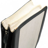 Balenciaga Cotton Canvas Pochette Crossbody Bag Black 