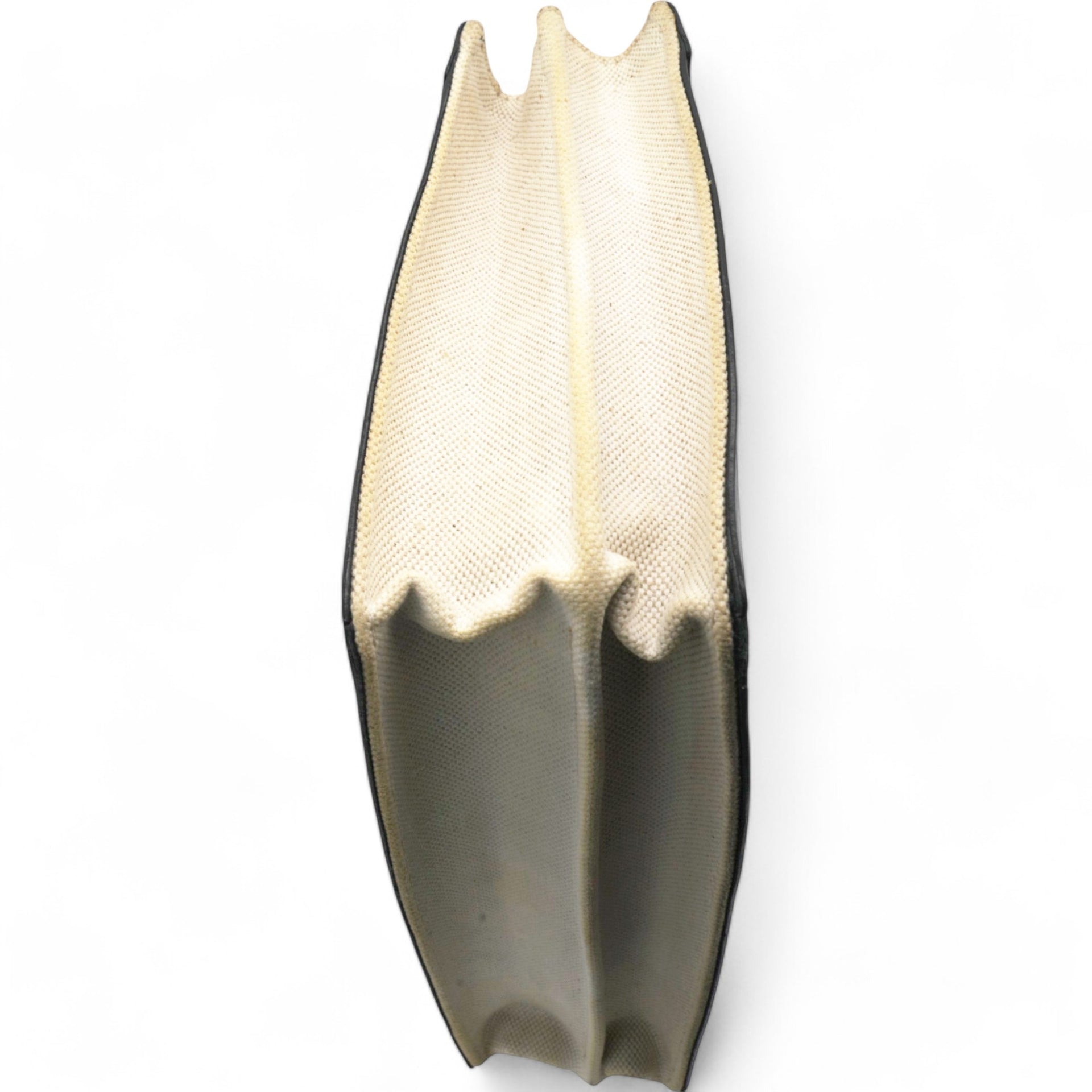 Balenciaga Cotton Canvas Pochette Crossbody Bag Black 