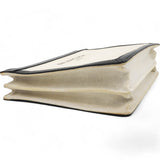 Balenciaga Cotton Canvas Pochette Crossbody Bag Black 