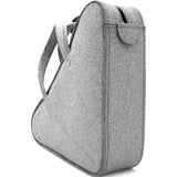 Balenciaga  Everyday Triangle Duffle Bag Silvery