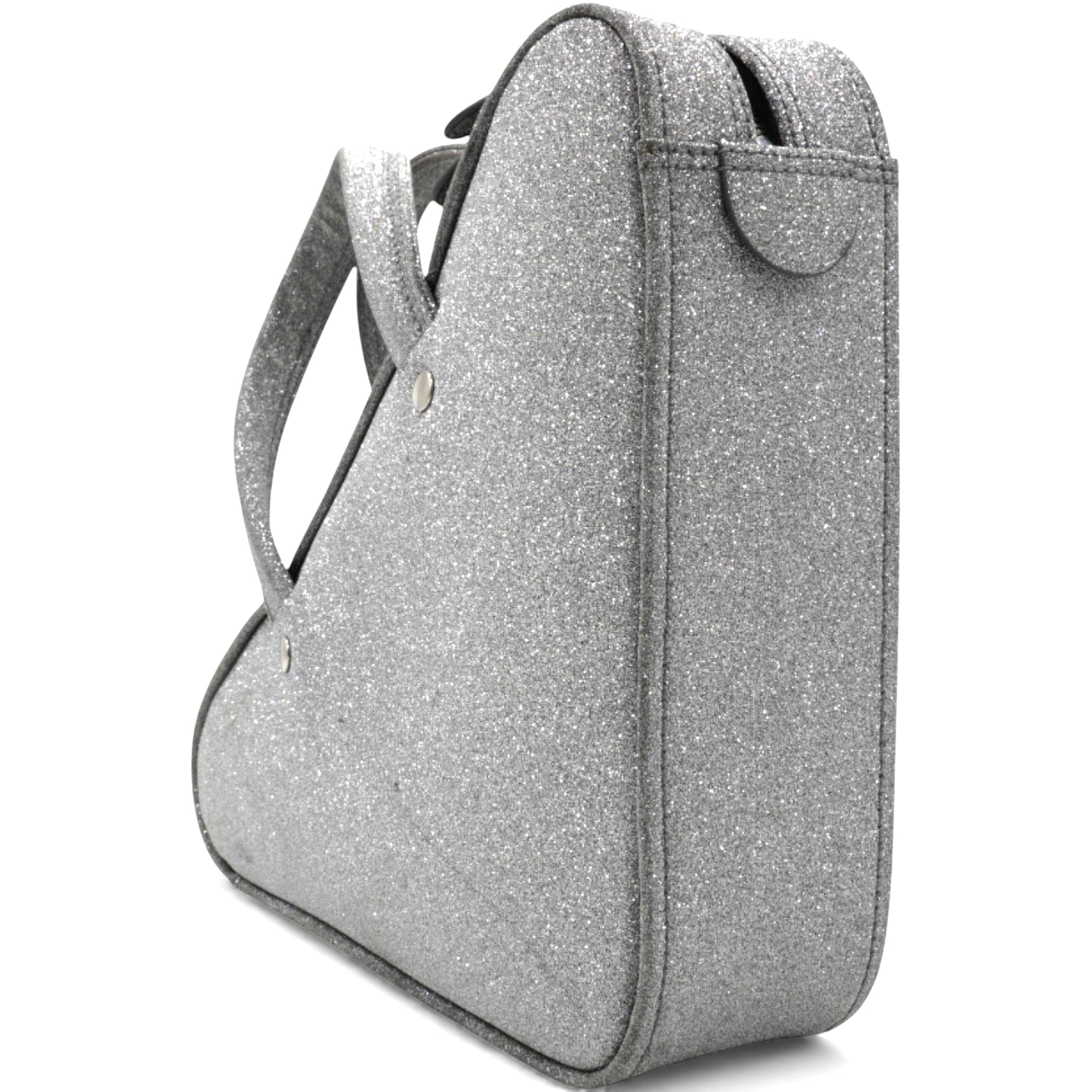 Balenciaga  Everyday Triangle Duffle Bag Silvery