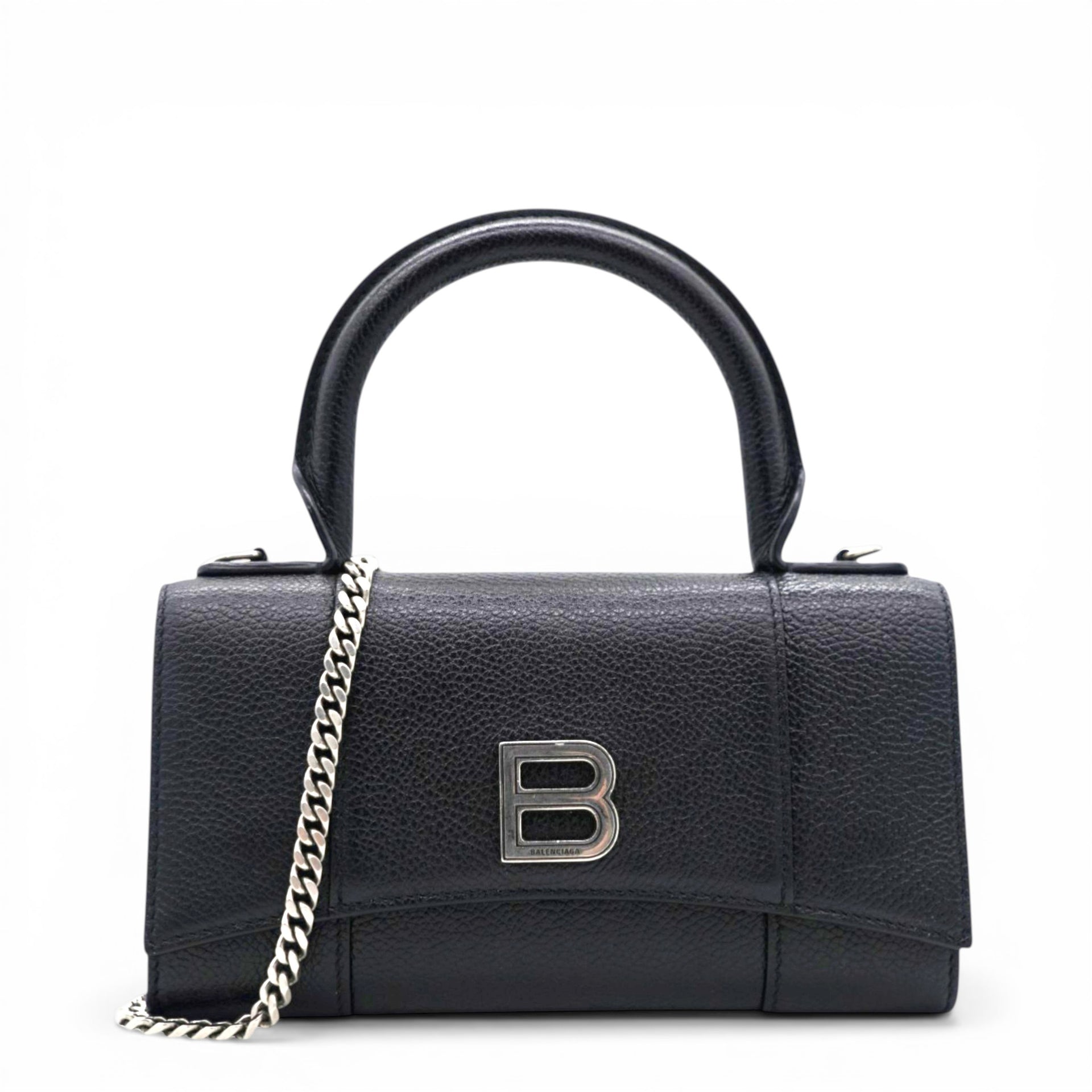 Balenciaga Hourg Phone Holder Black 