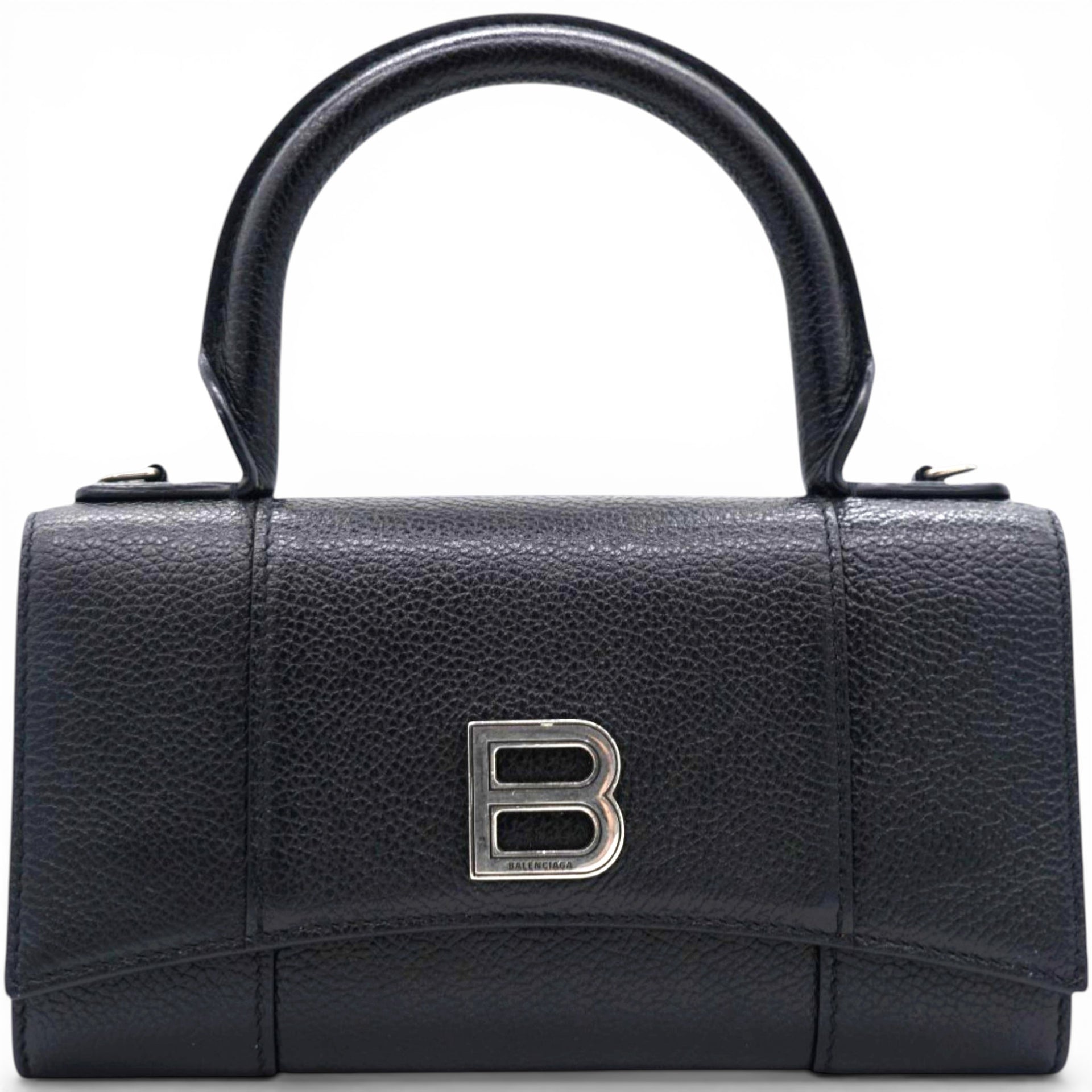 Balenciaga Hourg Phone Holder Black 