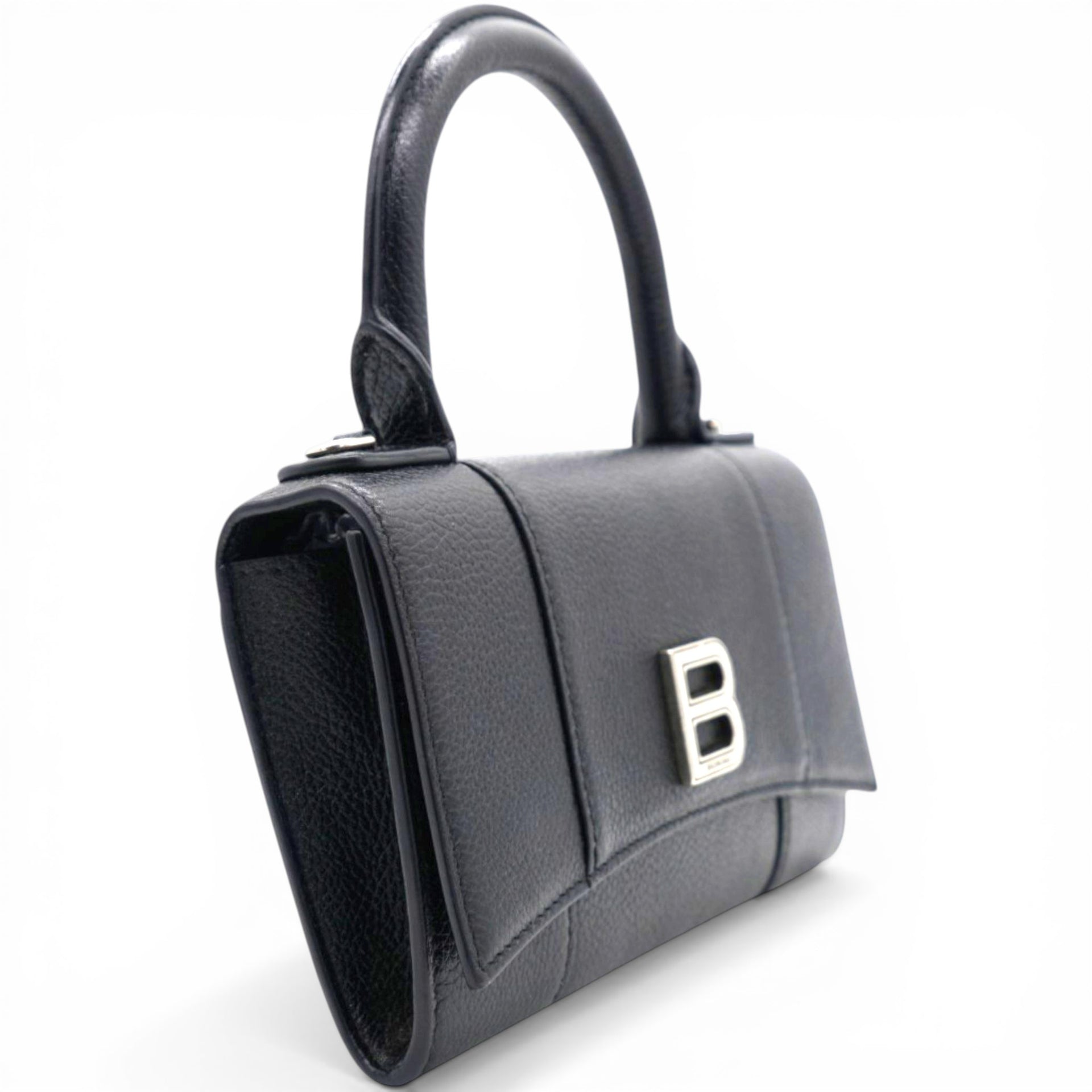 Balenciaga Hourg Phone Holder Black 