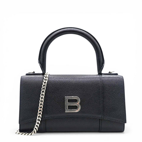 Balenciaga Hourg Phone Holder Black 