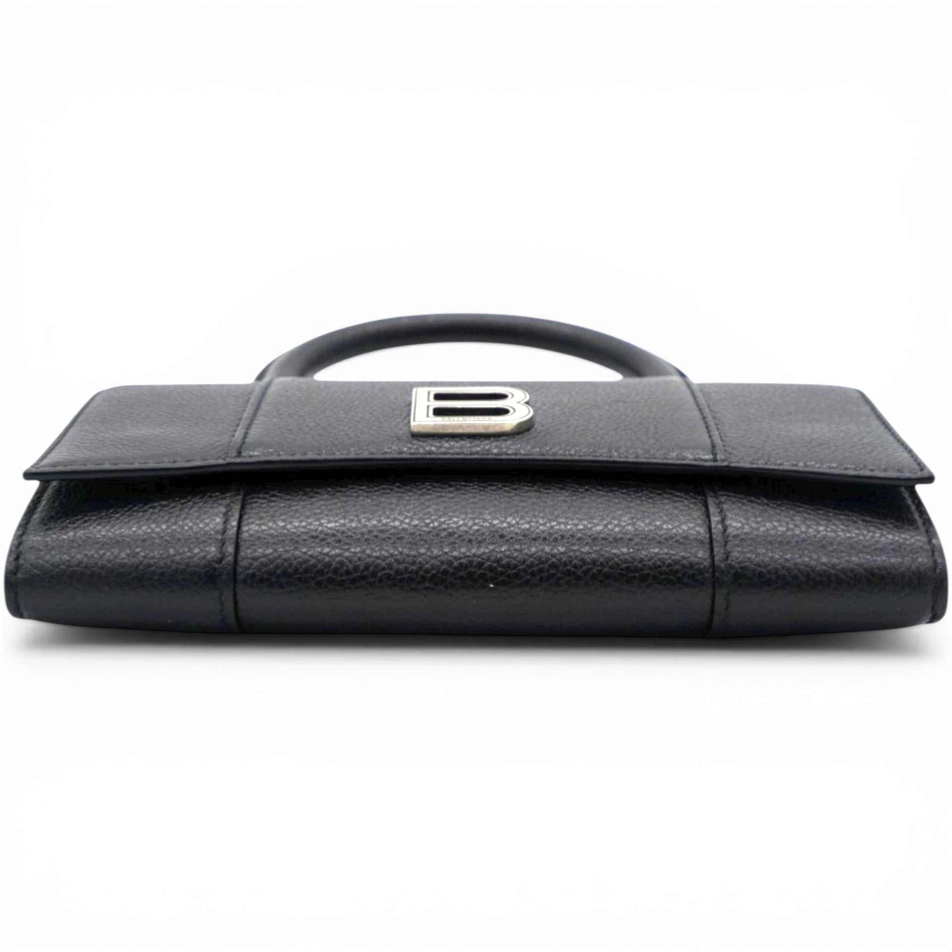 Balenciaga Hourg Phone Holder Black 