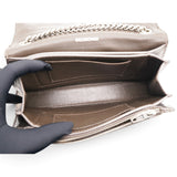 Balenciaga Metallic Crushed Calfskin Quilted XS Crush Chain Bag Dark Bronze 