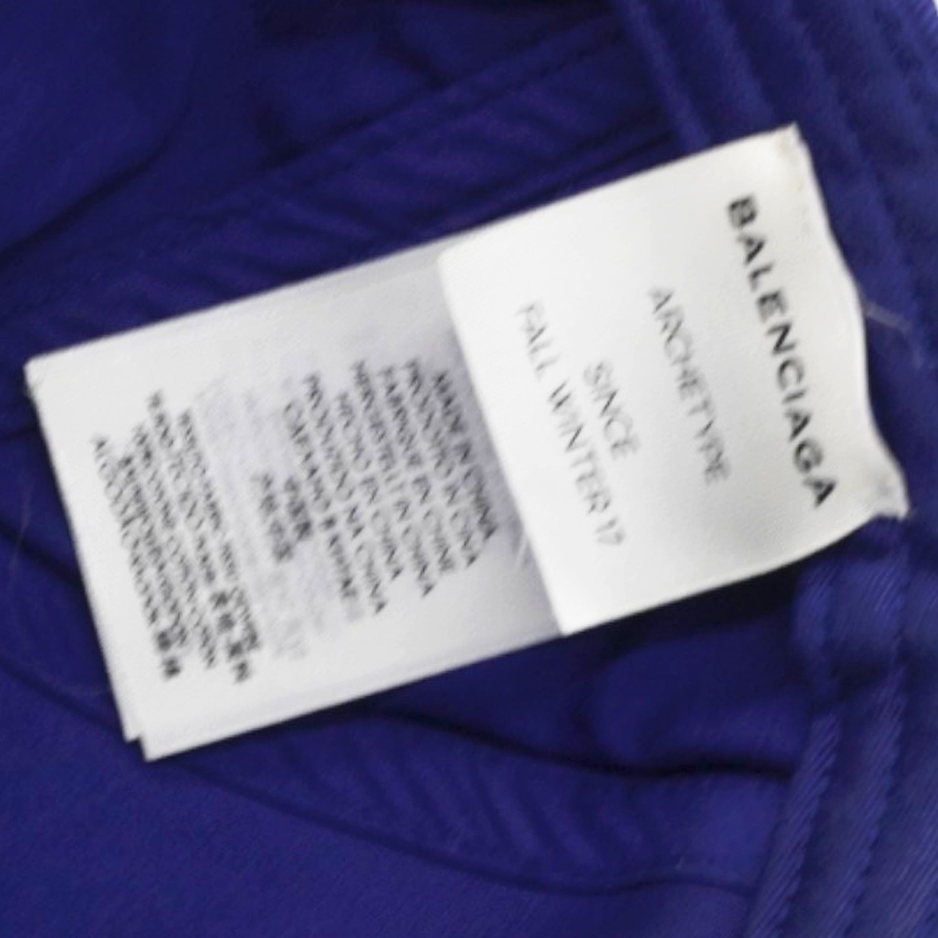 Balenciaga Political Campaign Baseball Cap 