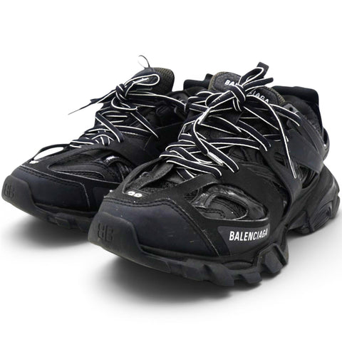 Balenciaga Rubber Mesh Fabric Womens Track Sneakers Size38 