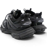 Balenciaga Rubber Mesh Fabric Womens Track Sneakers Size38 