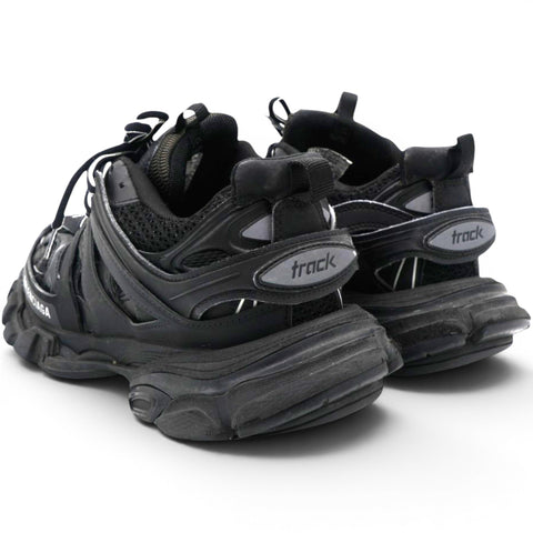 Balenciaga Rubber Mesh Fabric Womens Track Sneakers Size38 