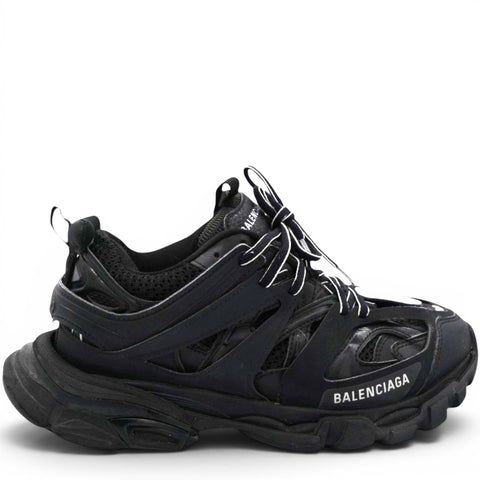Balenciaga Rubber Mesh Fabric Womens Track Sneakers Size38 