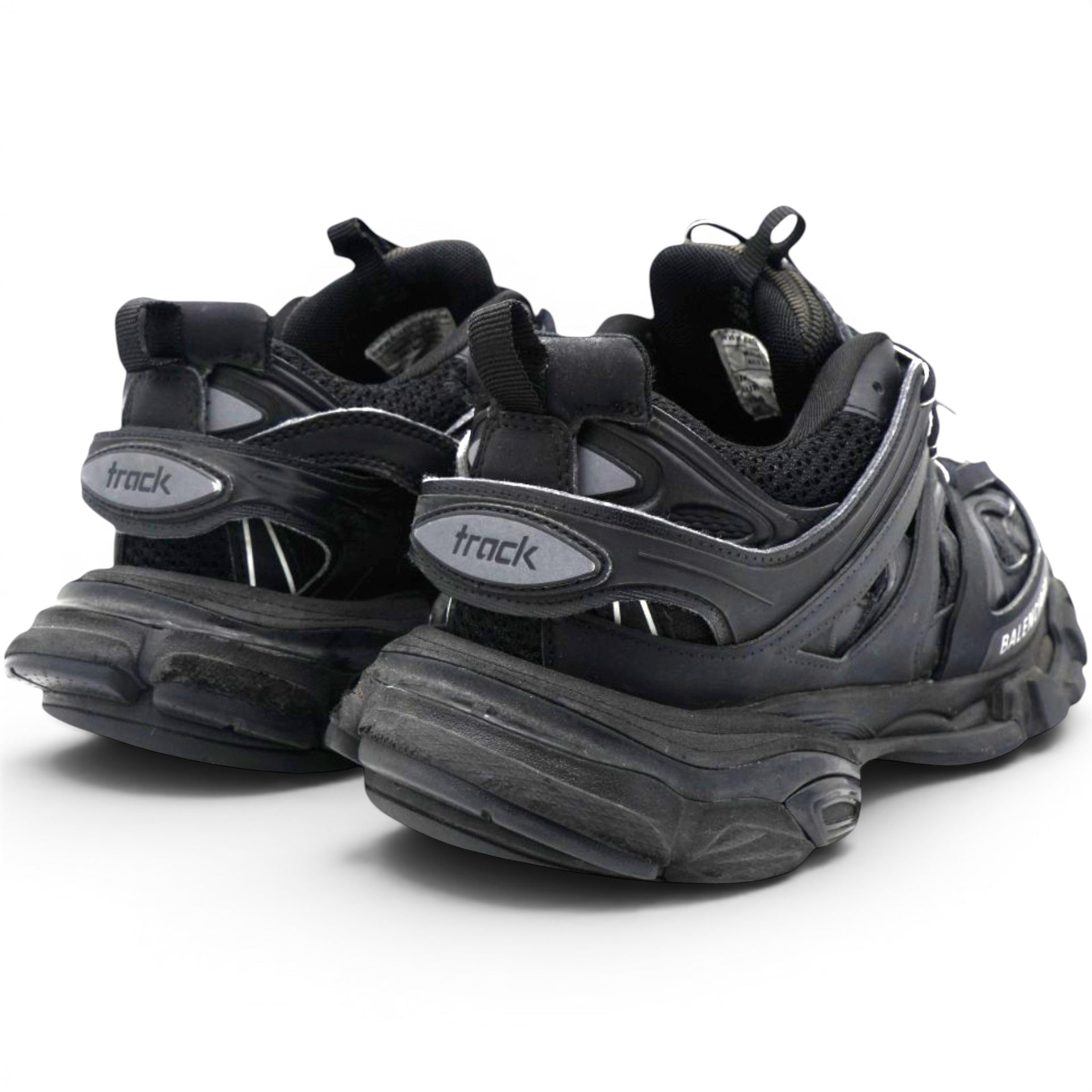 Balenciaga Rubber Mesh Fabric Womens Track Sneakers Size38 