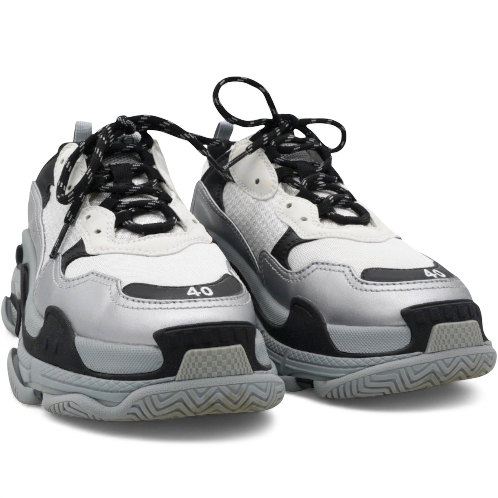 Balenciaga Triple S Sneaker White /Grey/Black Size40 