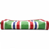  Balenciaga Veau Arena Multicolore Bazar Strap Clutch Green Blue Red White 