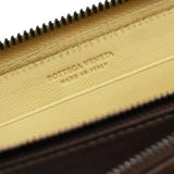 Bottega Veneta Continental Calfskin Long Wallet Yellow 