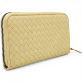 Bottega Veneta Continental Calfskin Long Wallet Yellow 