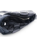 Bottega Veneta Paper Intreccio Cassette Belt Bag Black 
