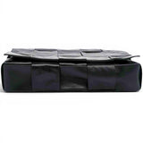 Bottega Veneta Paper Intreccio Cassette Belt Bag Black 