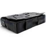 Bottega Veneta Paper Intreccio Cassette Belt Bag Black 