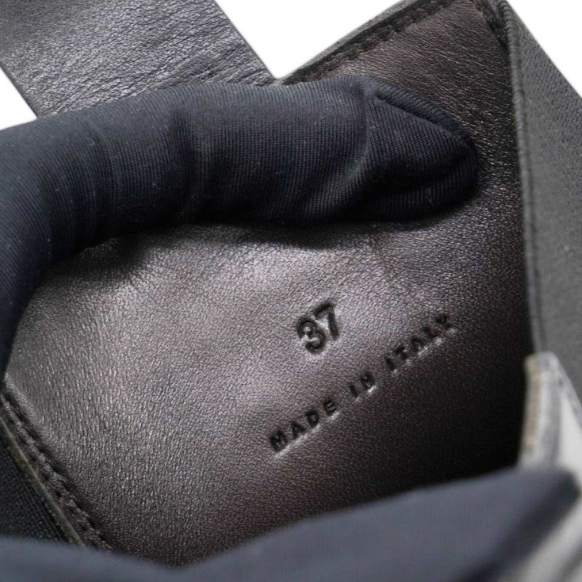 Bottega Veneta The Tire Chelsea Boots Black Green Size37 
