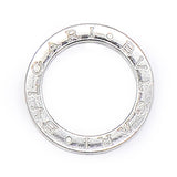 Bulgari 18K White Gold B.Zero1 One-Band Ring Size46 
