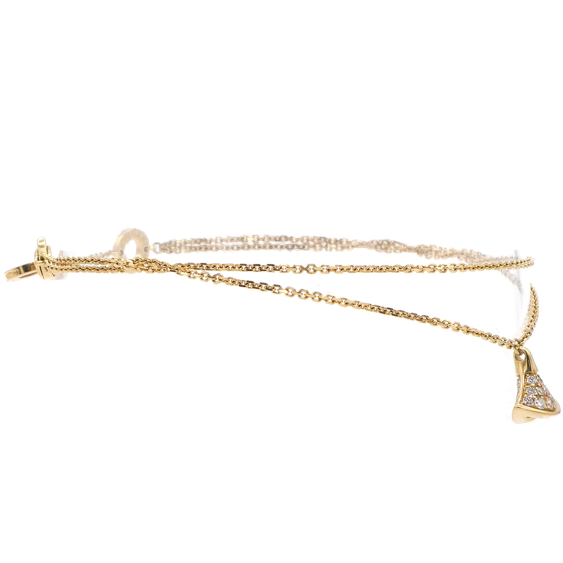 Bulgari 18K Yellow Gold Diamond Divas' Dream Bracelet  