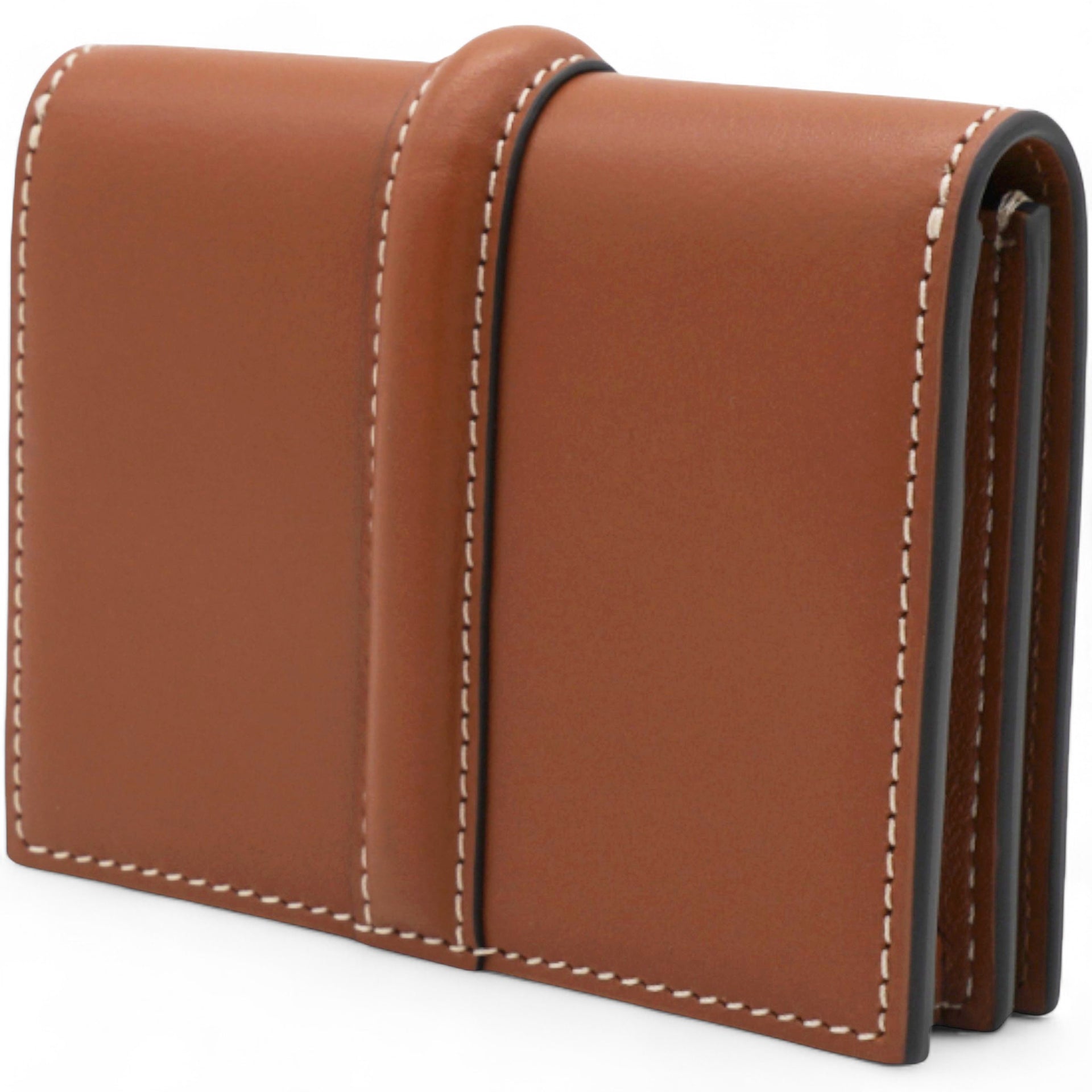 CELINE Card Holder With Flap 16 In Satinated 