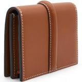 CELINE Card Holder With Flap 16 In Satinated 