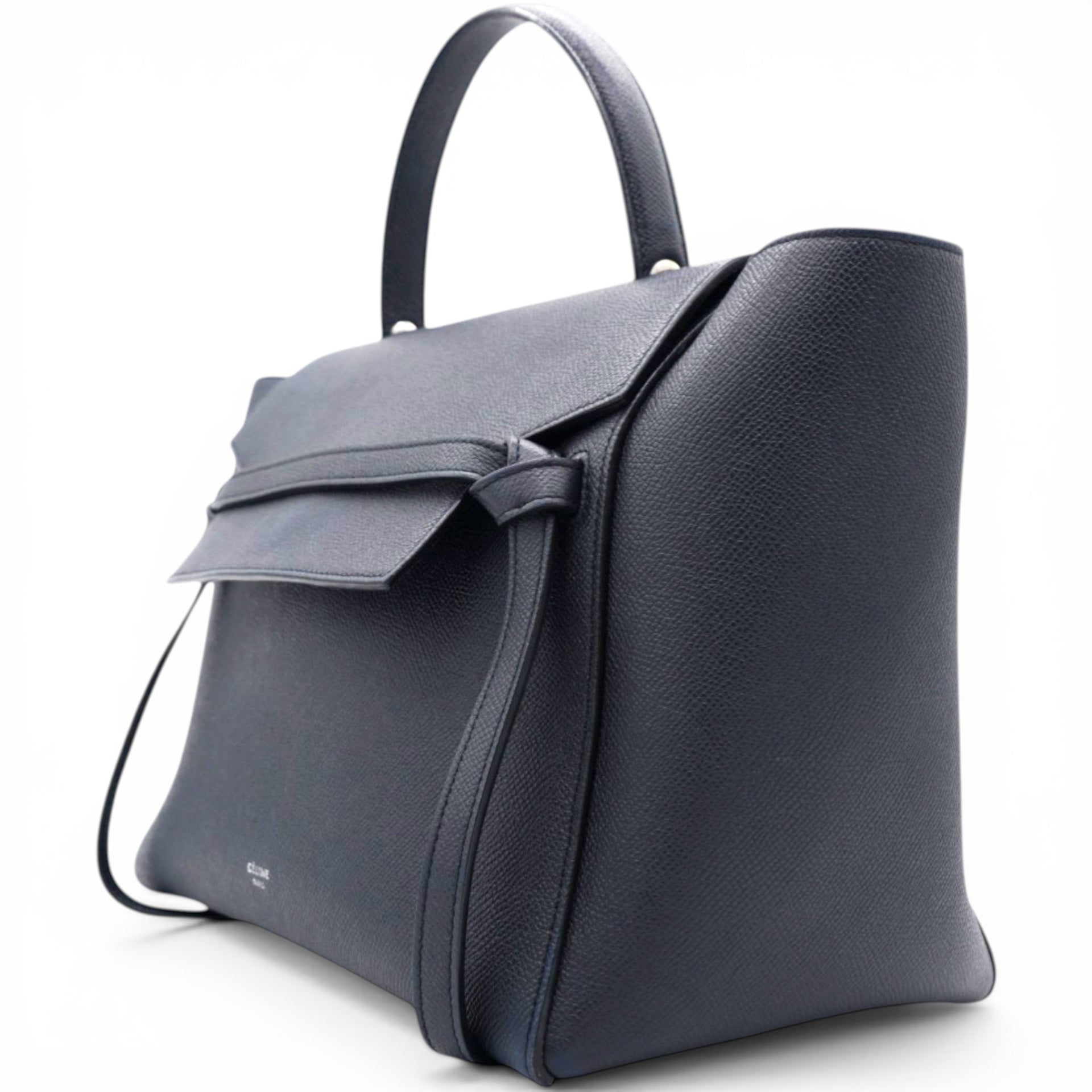 CELINE_Grained_Calfskin_Belt_Bag_Black 
