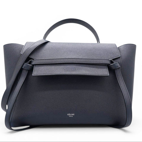 CÉLINE Grained Calfskin Belt Bag Black 