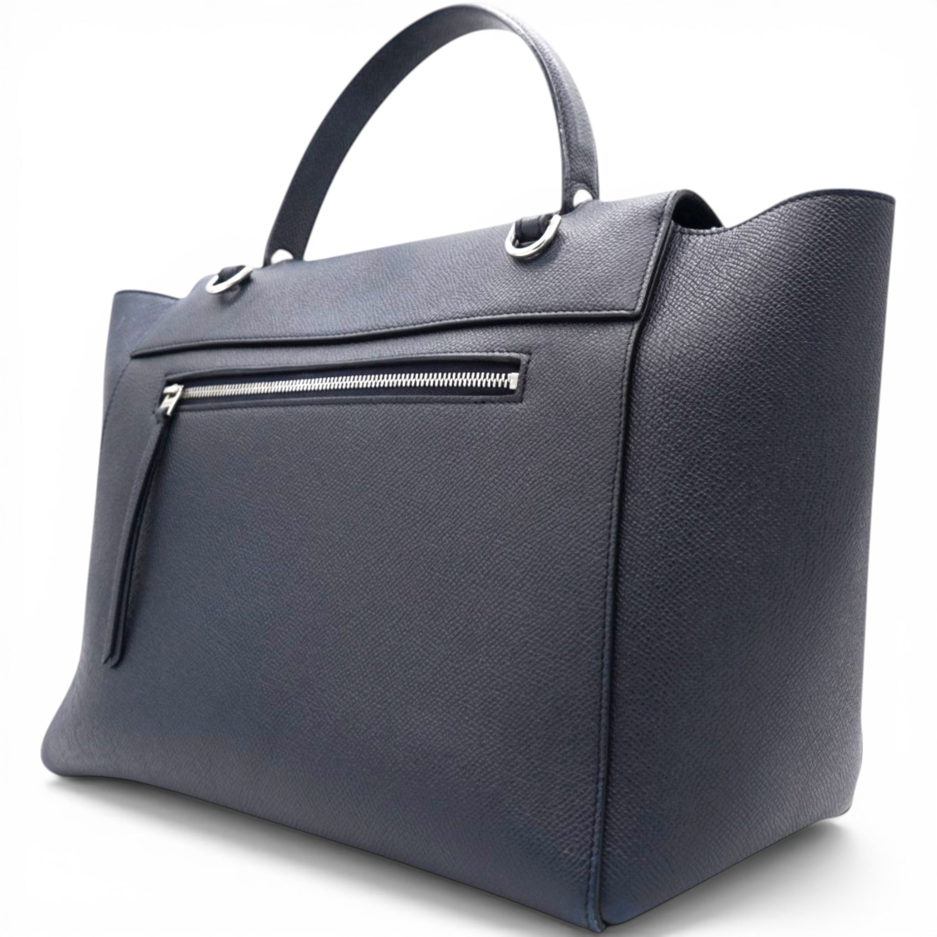CELINE_Grained_Calfskin_Belt_Bag_Black 
