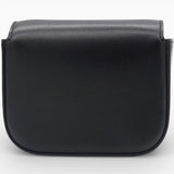 CELINE Mini Triomphe in Shiny Calfskin Black