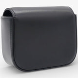 CELINE Mini Triomphe in Shiny Calfskin Black