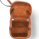 CELINE Smooth Calfskin Cuir Triomphe Box Tan 