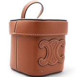 CELINE Smooth Calfskin Cuir Triomphe Box Tan 